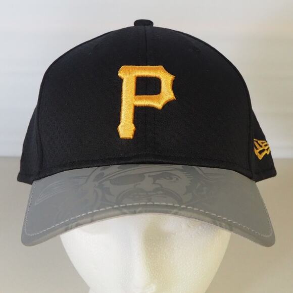 New Era‎ Pittsburg Pirates 39Thirty Hat Buccaneer Brim Baseball Cap MLB Med-Lrg - Picture 2 of 9